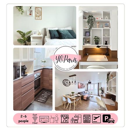 Entire 60M2 Apartment - Close To Paris - Parking - Kitchen - 2Min Rerb - Olympic'24 Bourg-la-Reine Zewnętrze zdjęcie
