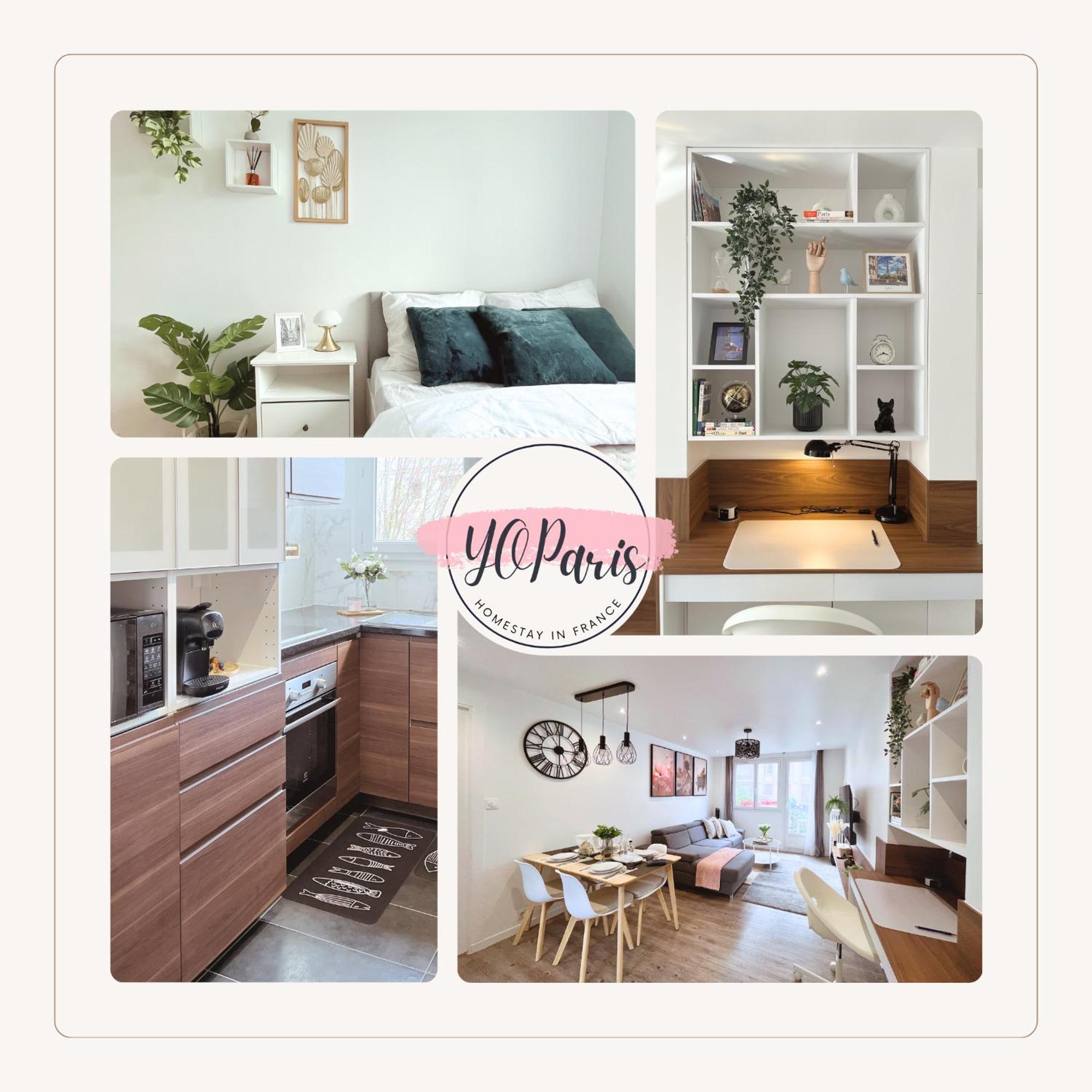 Entire 60M2 Apartment - Close To Paris - Parking - Kitchen - 2Min Rerb - Olympic'24 Bourg-la-Reine Zewnętrze zdjęcie
