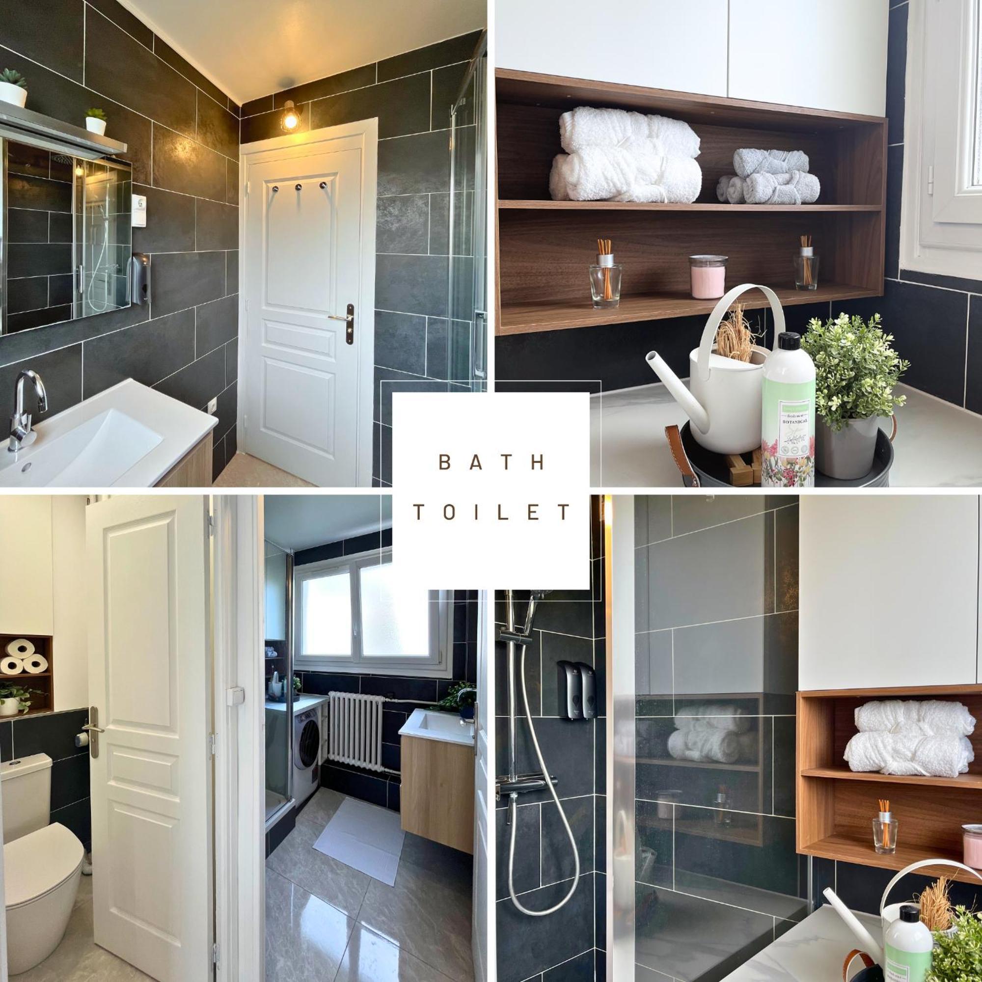 Entire 60M2 Apartment - Close To Paris - Parking - Kitchen - 2Min Rerb - Olympic'24 Bourg-la-Reine Zewnętrze zdjęcie