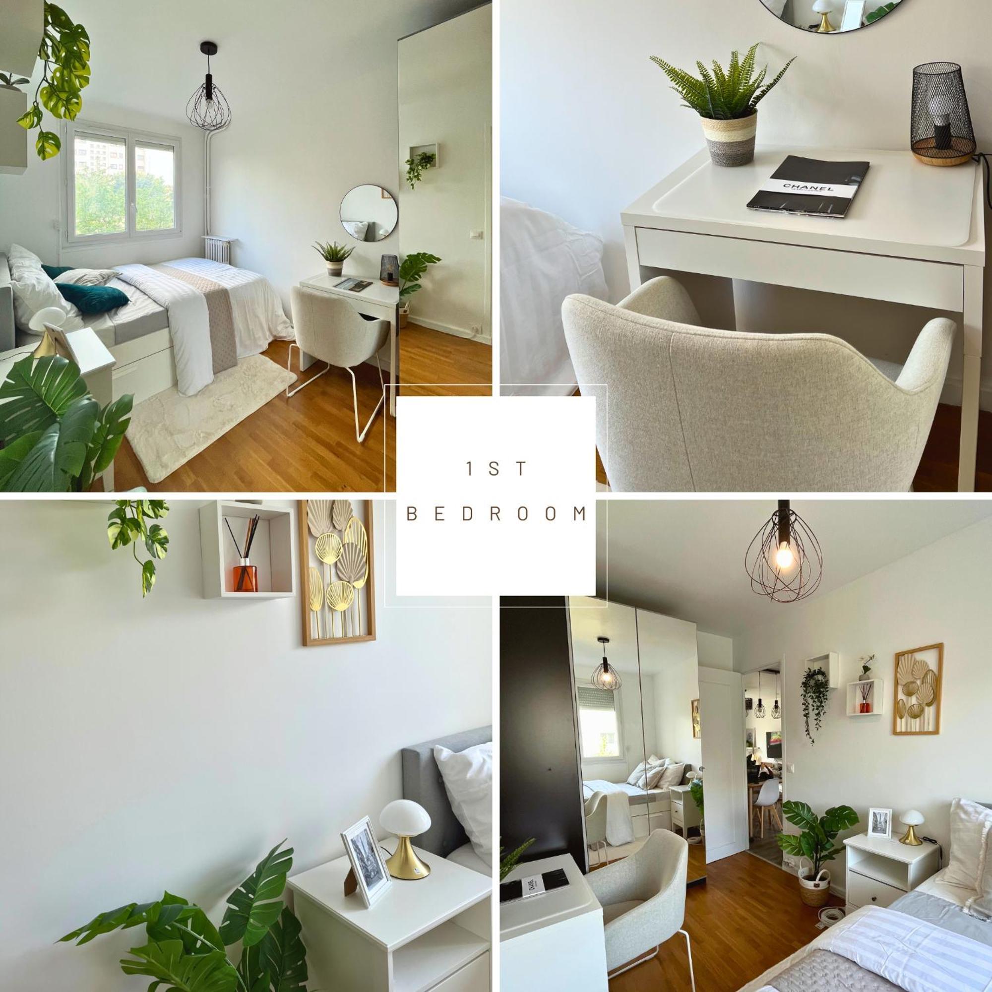 Entire 60M2 Apartment - Close To Paris - Parking - Kitchen - 2Min Rerb - Olympic'24 Bourg-la-Reine Zewnętrze zdjęcie