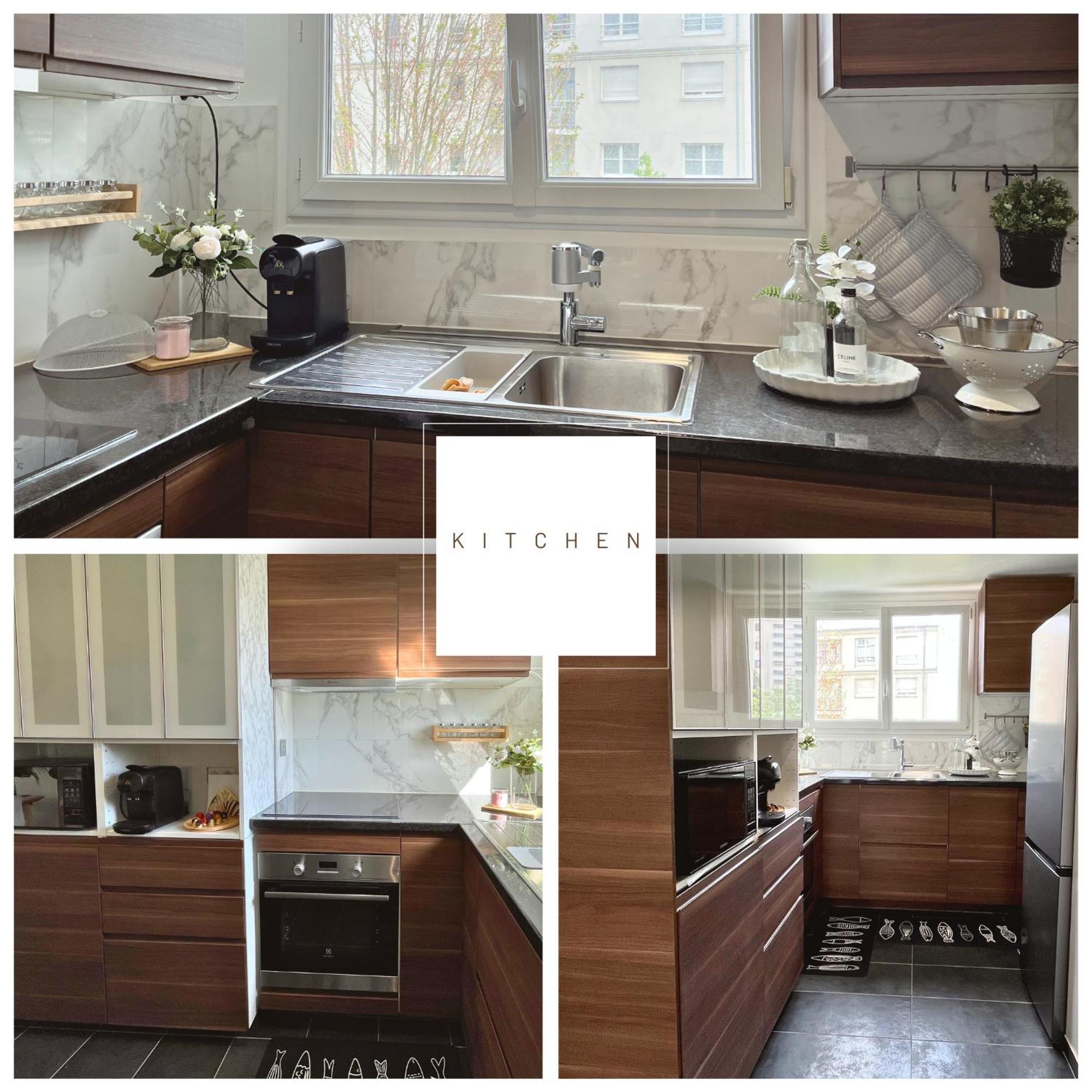 Entire 60M2 Apartment - Close To Paris - Parking - Kitchen - 2Min Rerb - Olympic'24 Bourg-la-Reine Zewnętrze zdjęcie