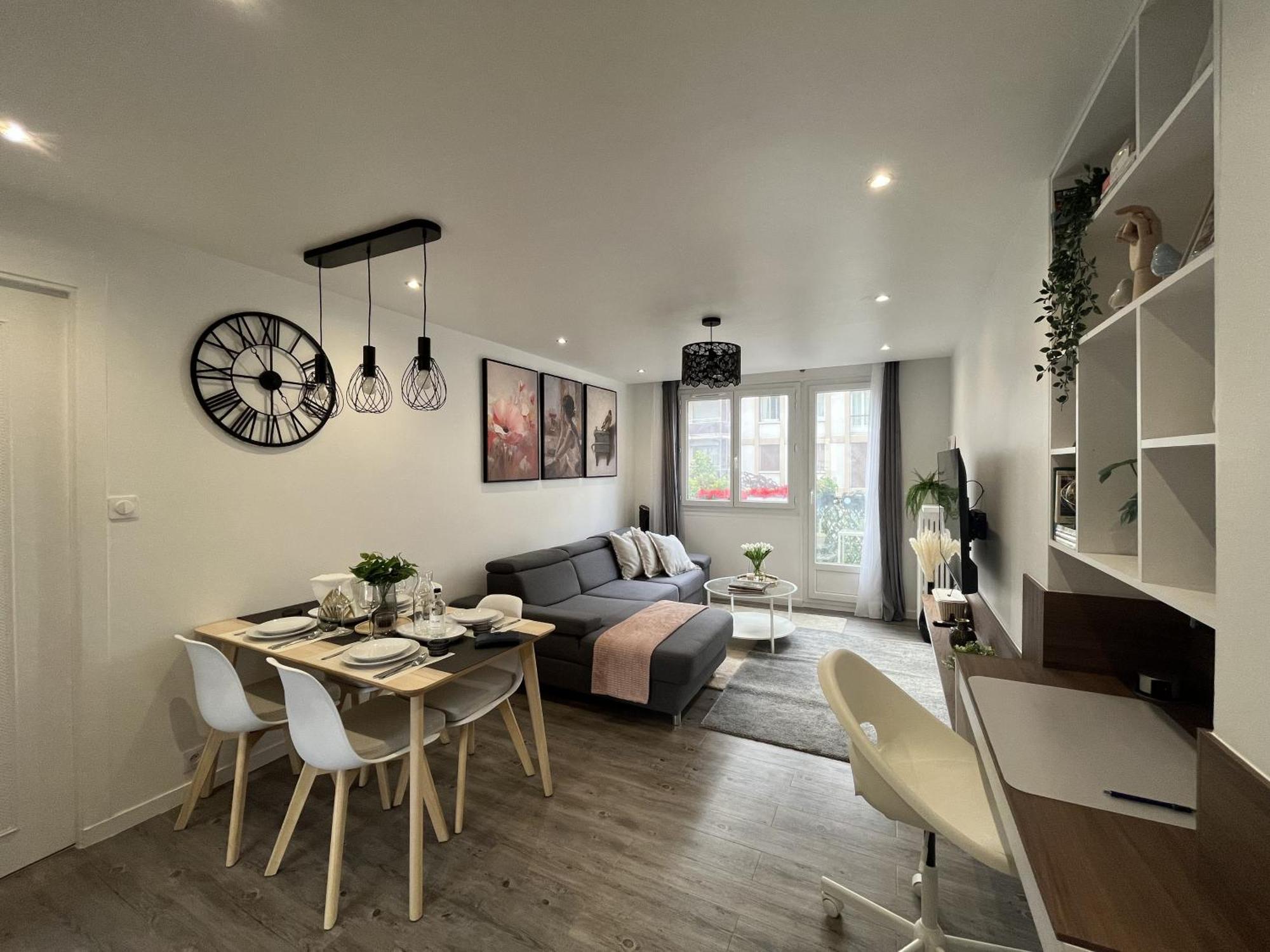 Entire 60M2 Apartment - Close To Paris - Parking - Kitchen - 2Min Rerb - Olympic'24 Bourg-la-Reine Zewnętrze zdjęcie